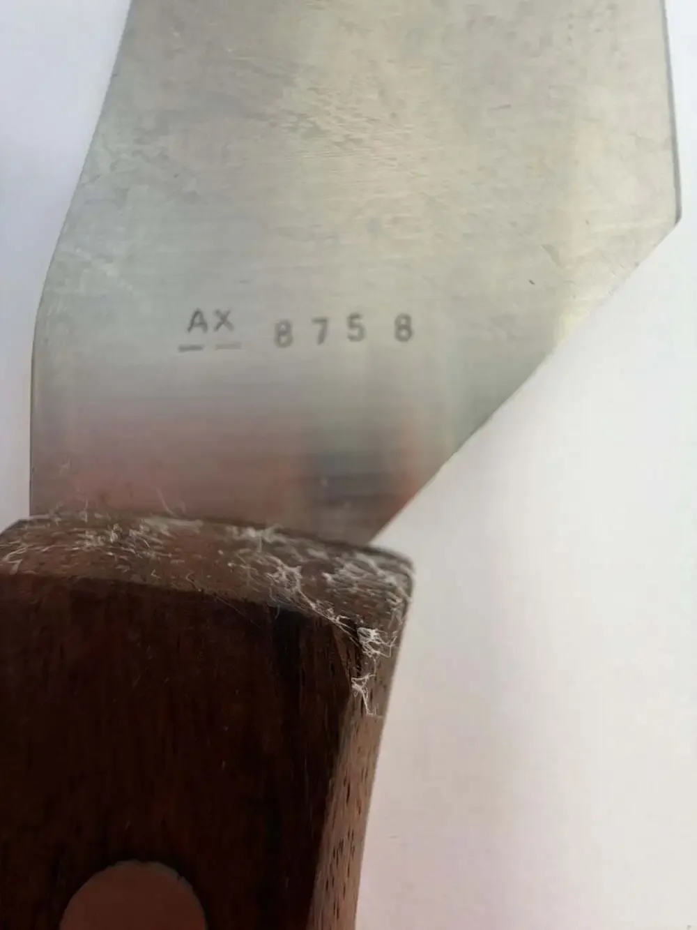 Vintage 400C Gold 3 Stainless‎ Japan Utility Knife with Wood Handle
